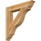 Ekena Millwork Funston Traditional Rough Sawn Bracket, Western Red Cedar, 6"W x 38"D x 38"H BKT06X38X38FST01RWR - alternate 1